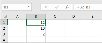 Addition med gyldige værdier i cellerne i Excel regneark